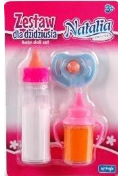 Zestaw dla dzidziusia 2 butelki+smoczek Natalia
