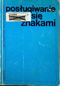 Posługiwanie się znakami