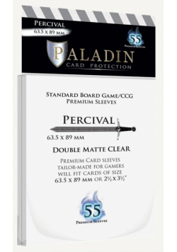 Koszulki na karty Paladin - Percival (63,5x89mm)