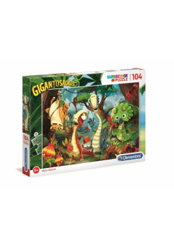 Puzzle 104 Super kolor Gigantosaurus