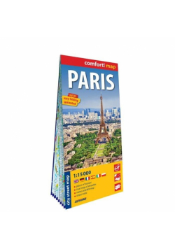 Comfort!map Paris (Paryż) 1:15000 w.2023