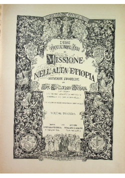 I Miei Trentacinque Anni di Missione Nell alta Etiopia tom II 1886 r.