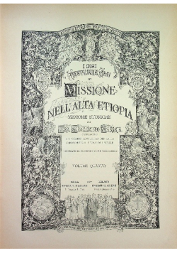 I Miei Trentacinque Anni di Missione Nell alta Etiopia tom IV 1887 r.