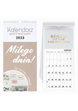 Kalendarz 2023 motywacyjny Hasła