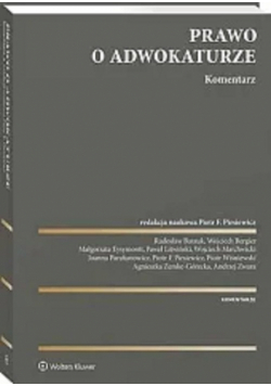 Prawo o adwokaturze Komentarz w.1/23