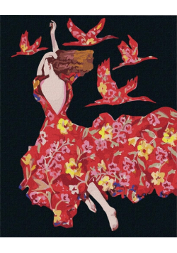 Malowanie po numerach - Loty we śnie.. 40x50cm