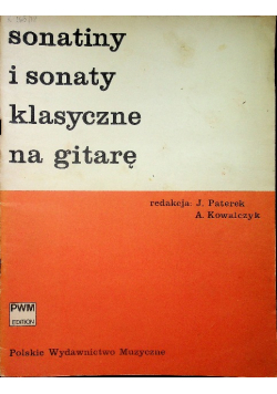 Sonatiny i sonaty klasyczne na gitarę