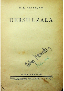 Dersu Uzała  1938 r.