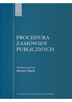 Procedura zamówień publicznych T.2