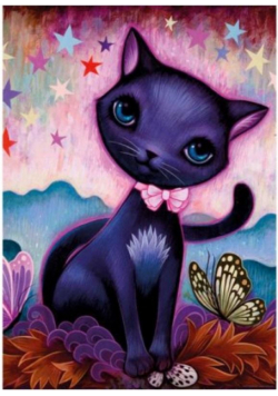 Puzzle 1000 Czarny kot, Kettler