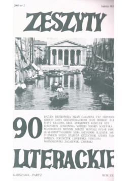 Zeszyty literackie 90 2/2005
