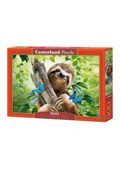 Puzzle 500 Don't Hurry Be Happy CASTOR