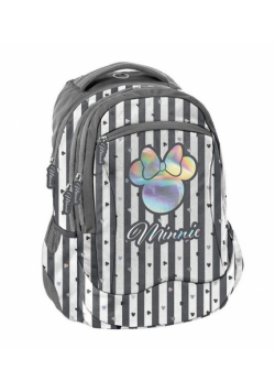 Plecak młodzieżowy trzykomorowy Beuniq Minnie Silver