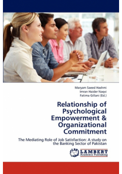 Relationship of Psychological Empowerment & Organizational Commitment