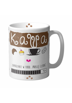 Kubek Q 609 Kawa - zaparzanie w toku