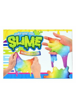 Slime zrób własne tęczowe gluty