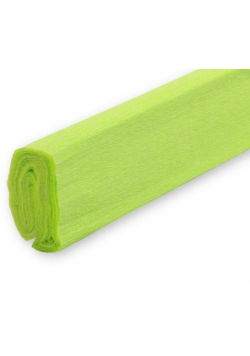 Bibuła marszczona pastelowa zielona 50x200 (10szt)