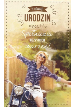 Kartka okolicznościowa Urodziny P09