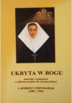 Ukryta w bogu materiały sympozjum