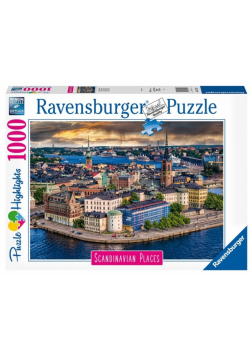 Puzzle 1000 Skandynawskie miasto widok