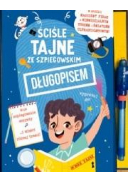 Sekretnik dla chłopców ze szpiegowskim długopisem