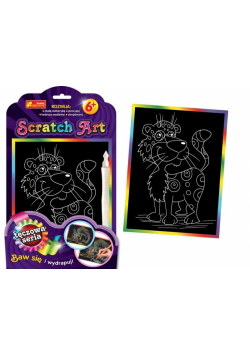 Scratch Art. Tęczowa seria - Lampart