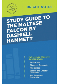 Study Guide to The Maltese Falcon by Dashiell Hammett