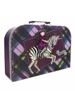Walizka Gorjuss Tartan - The Dark Streak