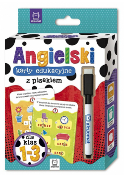 Język angielski klasy 1-3 karty edukacyjne