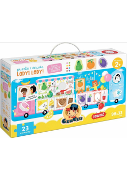 Puzzle z dziurką Lody! Lody! 2+