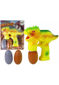 Pistolet do baniek mydlanych dinozaur z jajem