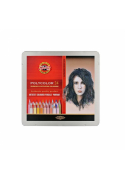 Kredki Polycolor 24 kolory Portret