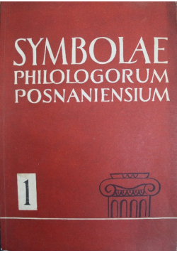 Symbolae philologorum posnaniensium