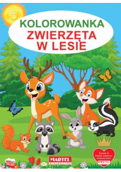 Kolorowanka. Zwierzęta w lesie