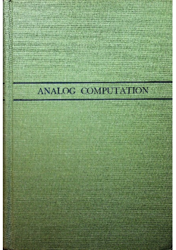 Analog Computation