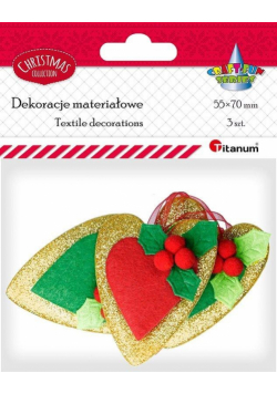 Filcowe serca 3szt