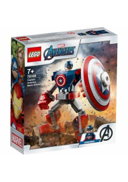 Lego SUPER HEROES Opancerzony mech Kpt. Ameryki