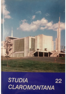 Studia claromontana 22