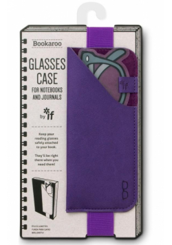 Bookaroo Glasses case Uchwyt na okulary fioletowy