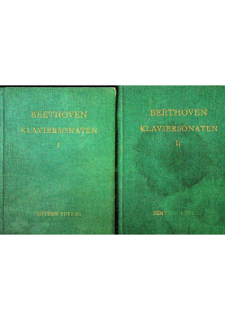 Beethoven Sonaten tom 1 i 2
