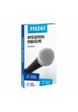Fiszki. Wystąpienia publiczne