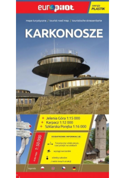 Mapa Turystyczna EuroPilot. Karkonosze plastik
