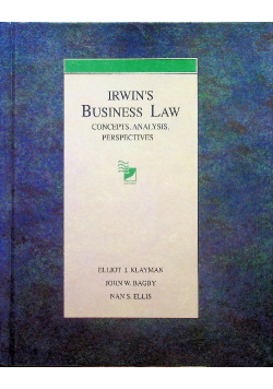 Irwins Business Law