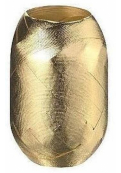 Wstążka kłębuszek 20m/5mm metallic złota