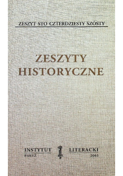 Zeszyty historyczne zeszyt 146