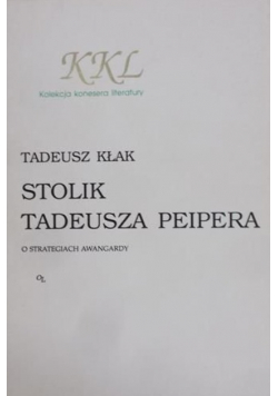 Stolik Tadeusza Peipera