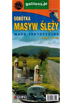 Mapa turystyczna. Masyw Ślęży, Sobótka 1:25 000
