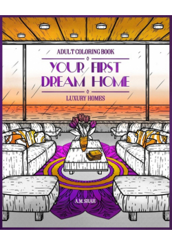 Adult Coloring Book Luxury Homes