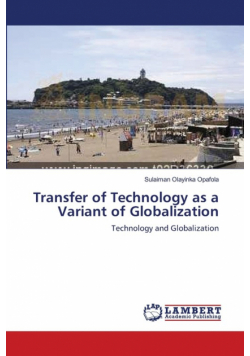 Transfer of Technology as a Variant of Globalization