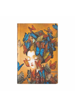 Kalendarz Paperblanks 2023 Madame Butterfly Flexi Mini Tygodniowy